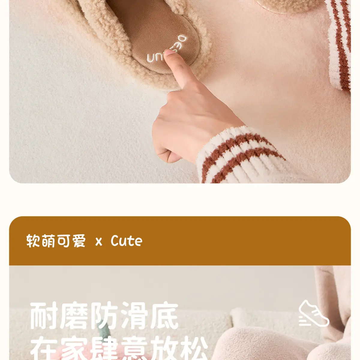 Women Cotton Embroidered Slippers Winter Warm — feature 17