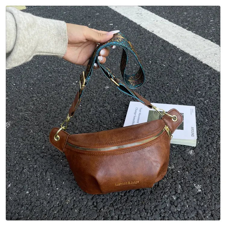 Retro Blue Embroidered Shoulder Bag for Women — feature 26