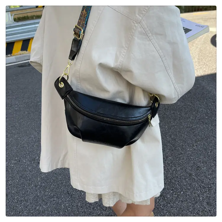Retro Blue Embroidered Shoulder Bag for Women — feature 30
