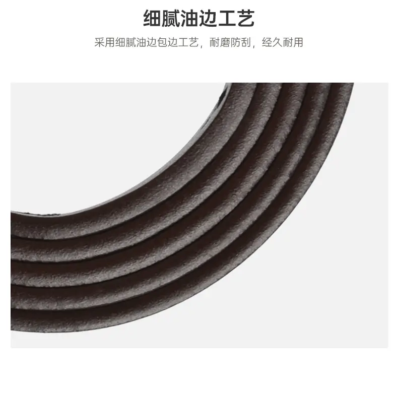Women's Genuine Leather Slimming Belt with Gold Buckle — feature 6