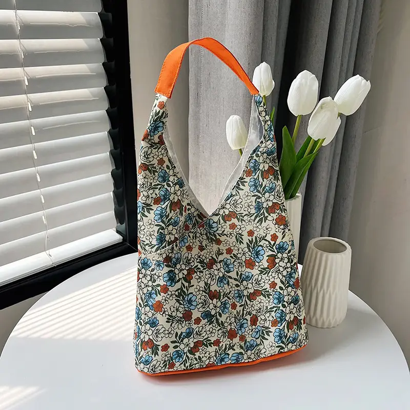 Trendy Floral Japanese Style Shoulder Bag for Women — feature 10