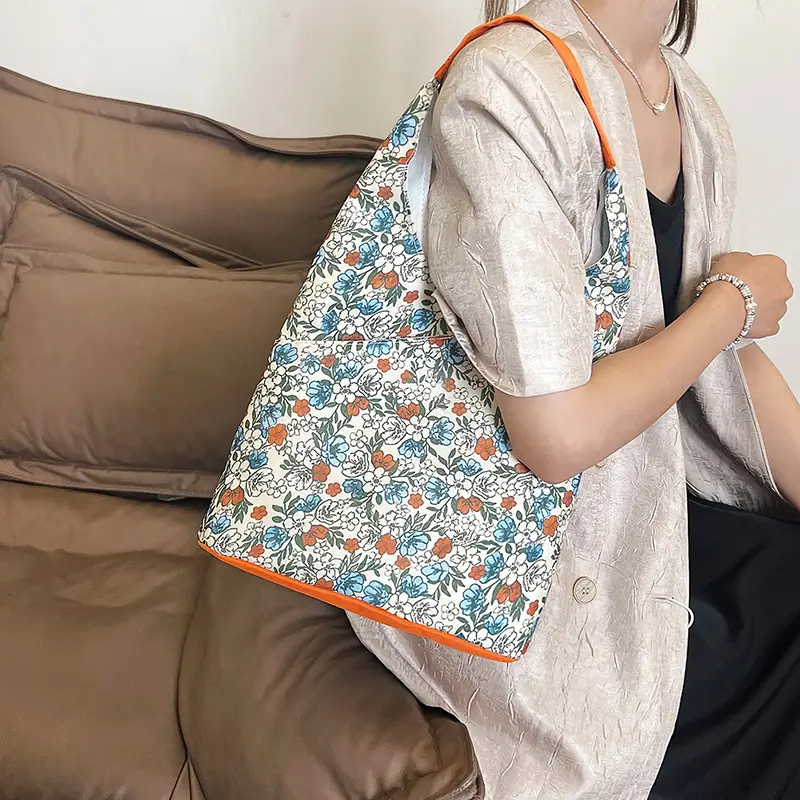 Trendy Floral Japanese Style Shoulder Bag for Women — feature 18