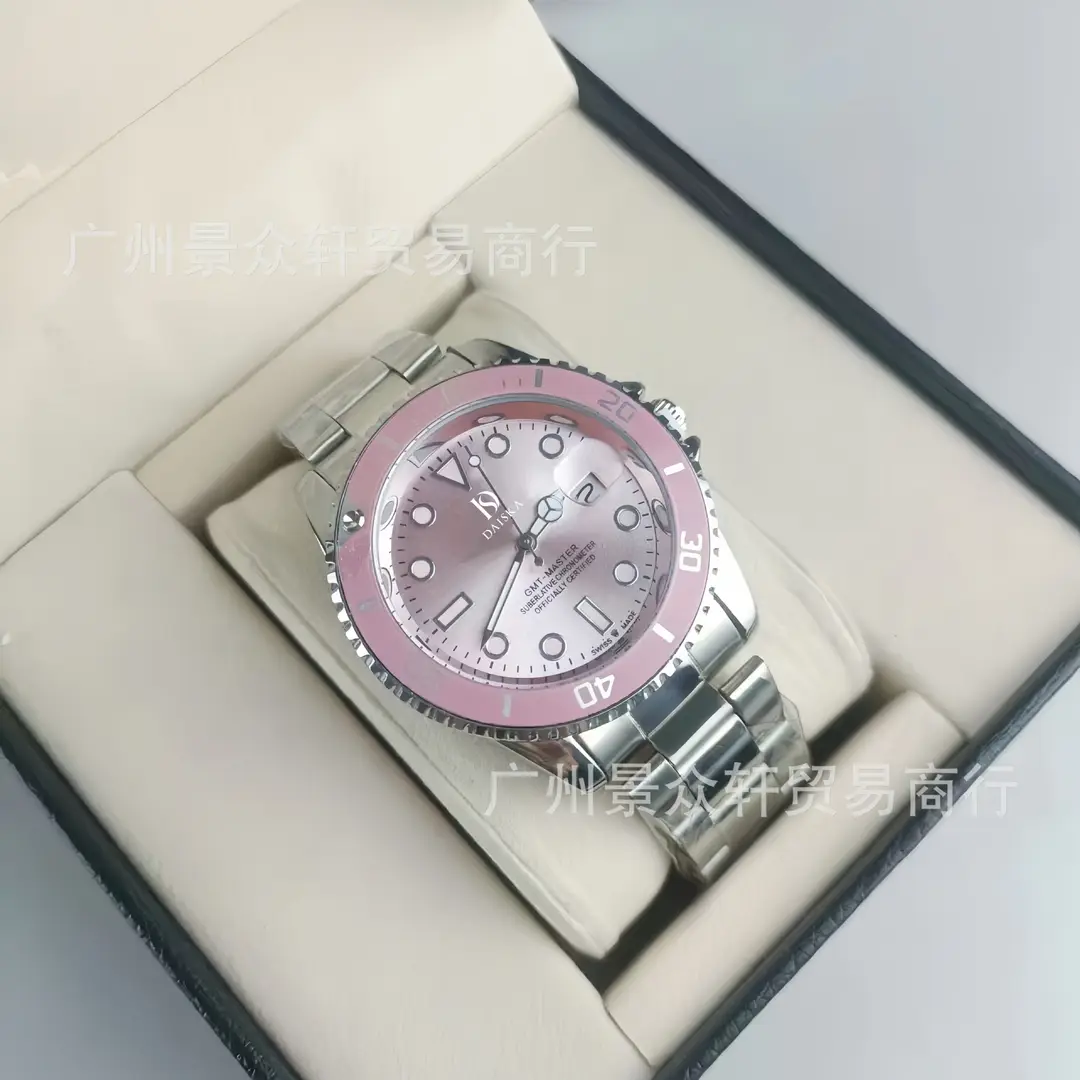 Laojia Water Ghost Men's Watch Black Water Ghost New Calendar Watch Men's Business Quartz Watch Cross-Border Hot Sale Foreign Trade