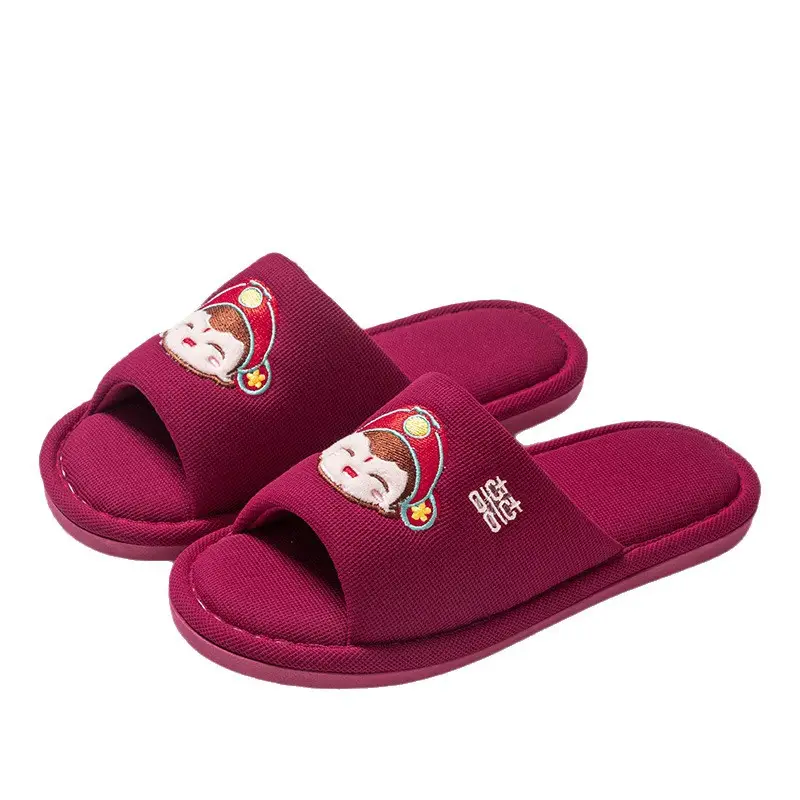 Wedding Shoes, Slippers, Wedding Pair, Festive Bride and Groom, Both Happy Events, Dowry, Home Wedding Couple Slippers, All Year Round - Image 6