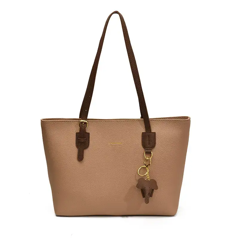 Women's Contrasting Color Tote Bag 2025