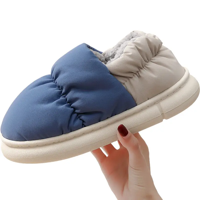 Men Winter Slipper White 4.0cm Poop Feel - Image 10