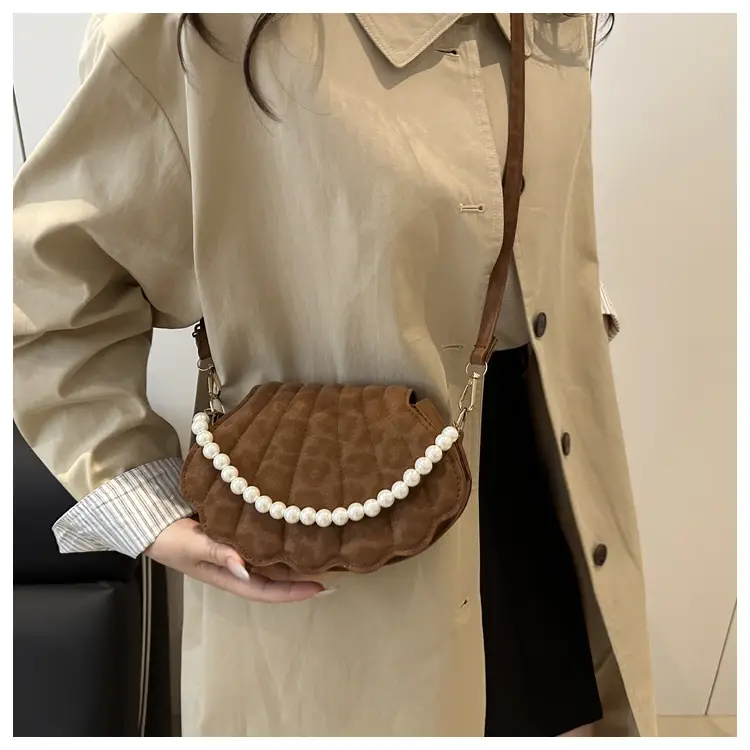 Korean Style Pearl Shell Crossbody Bag for Women — feature 20