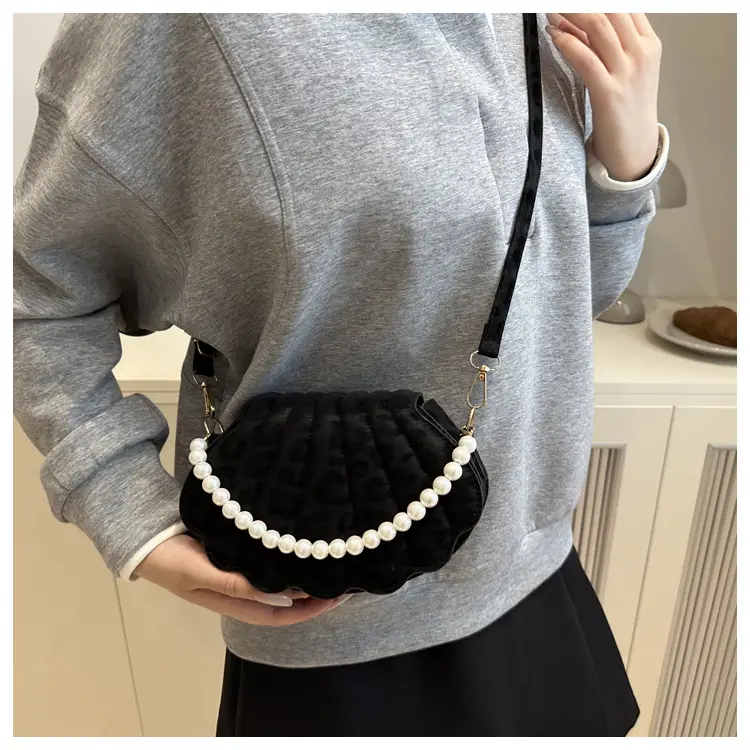 Korean Style Pearl Shell Crossbody Bag for Women — feature 22
