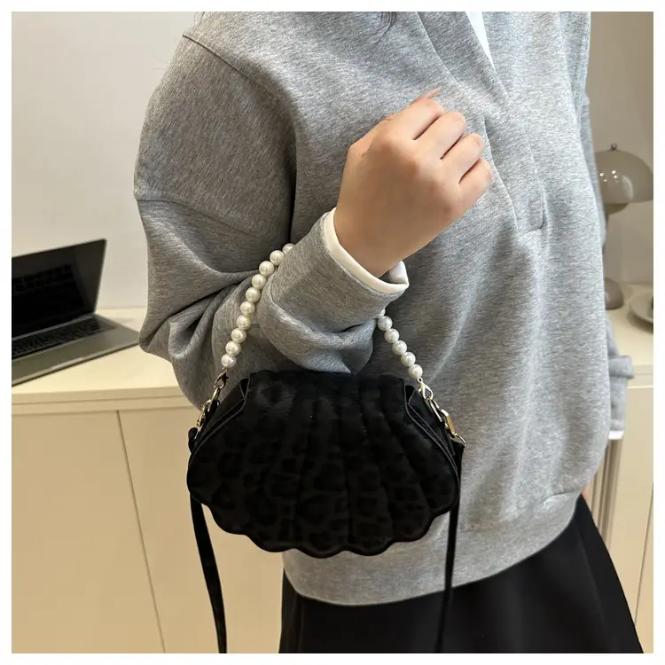 Korean Style Pearl Shell Crossbody Bag for Women — feature 24