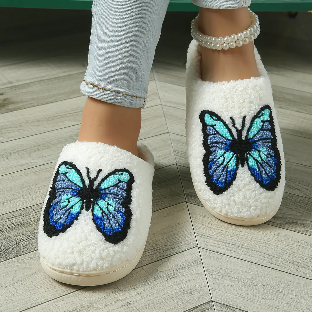 Factory Direct Supply Cross-Border Dachshund Cotton Slippers Home Cartoon Cotton Slippers Home Slippers Room Home Slippers