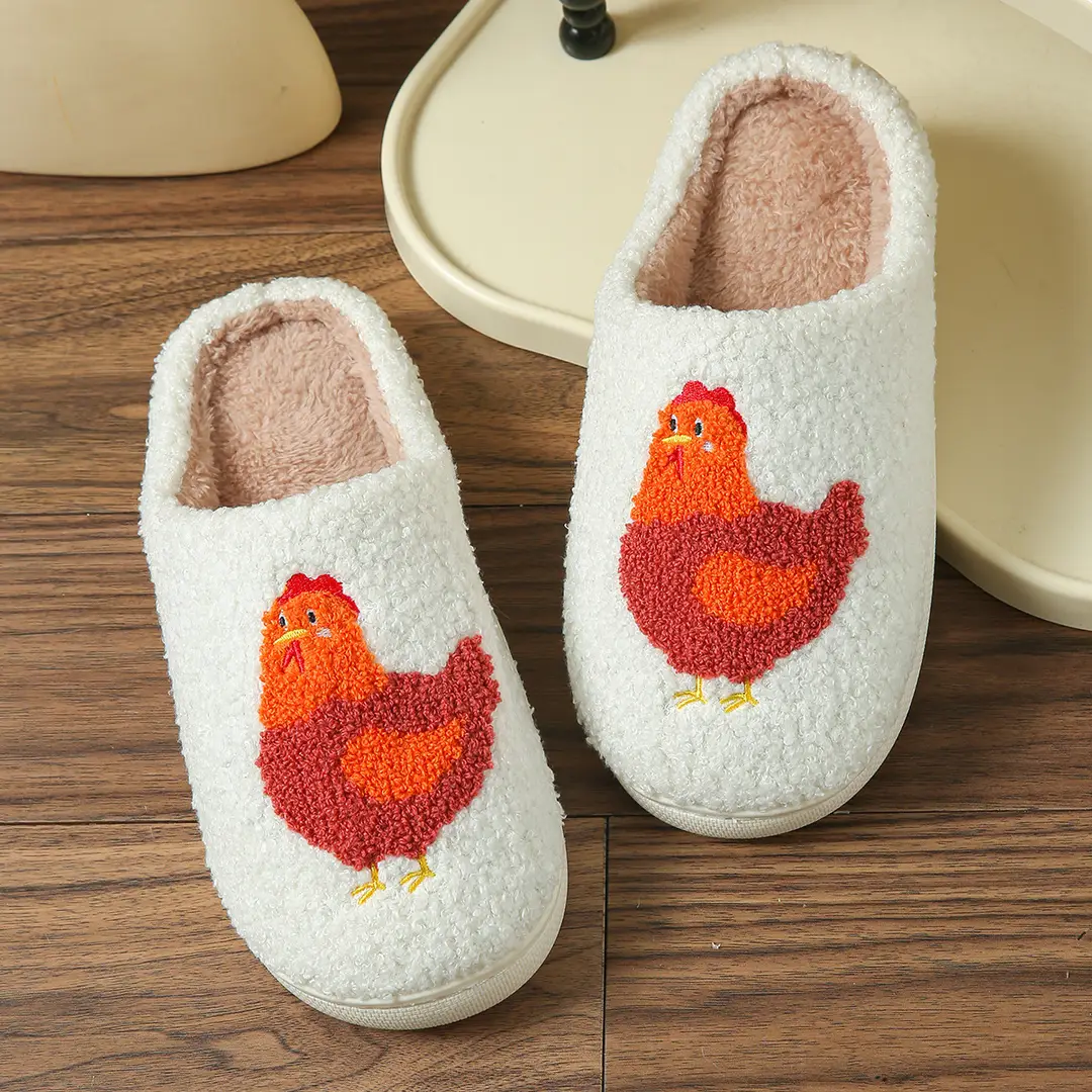 Factory Direct Supply Cross-Border Dachshund Cotton Slippers Home Cartoon Cotton Slippers Home Slippers Room Home Slippers