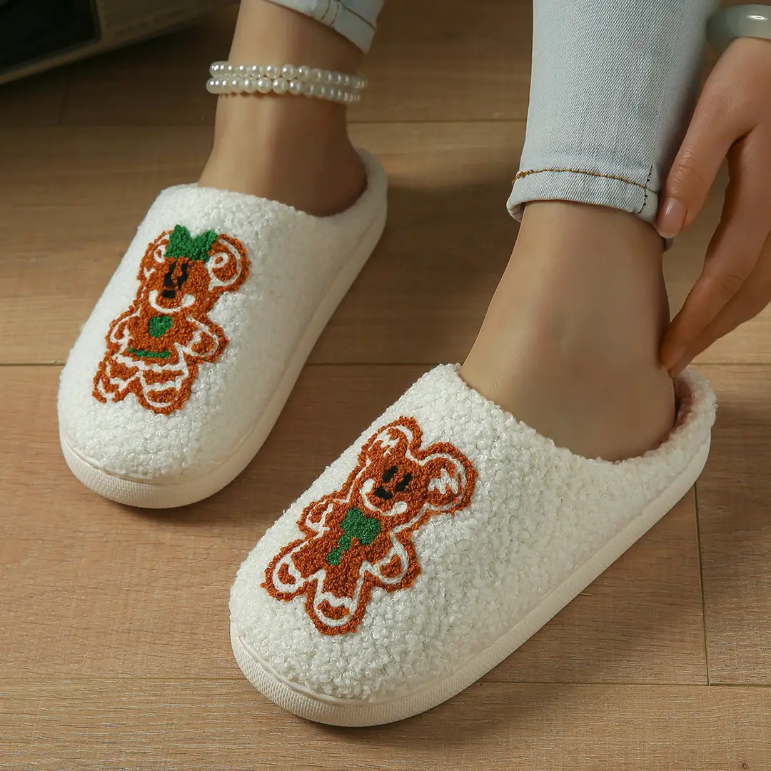 Factory Direct Supply Cross-Border Dachshund Cotton Slippers Home Cartoon Cotton Slippers Home Slippers Room Home Slippers