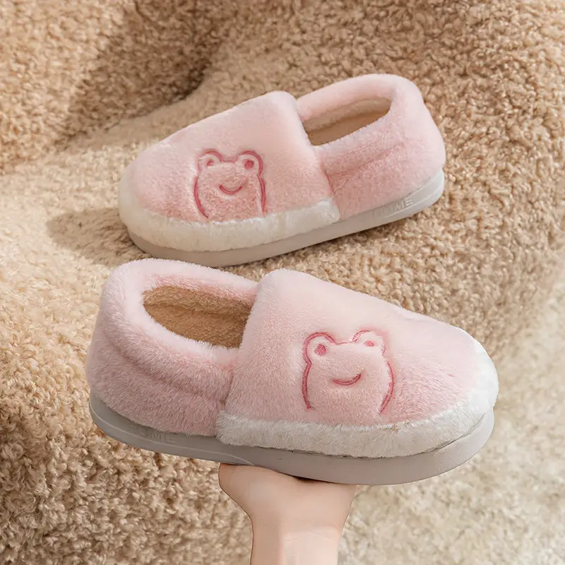 2025 Men Women Fleece Lined Winter Cotton Slippers - Image 10