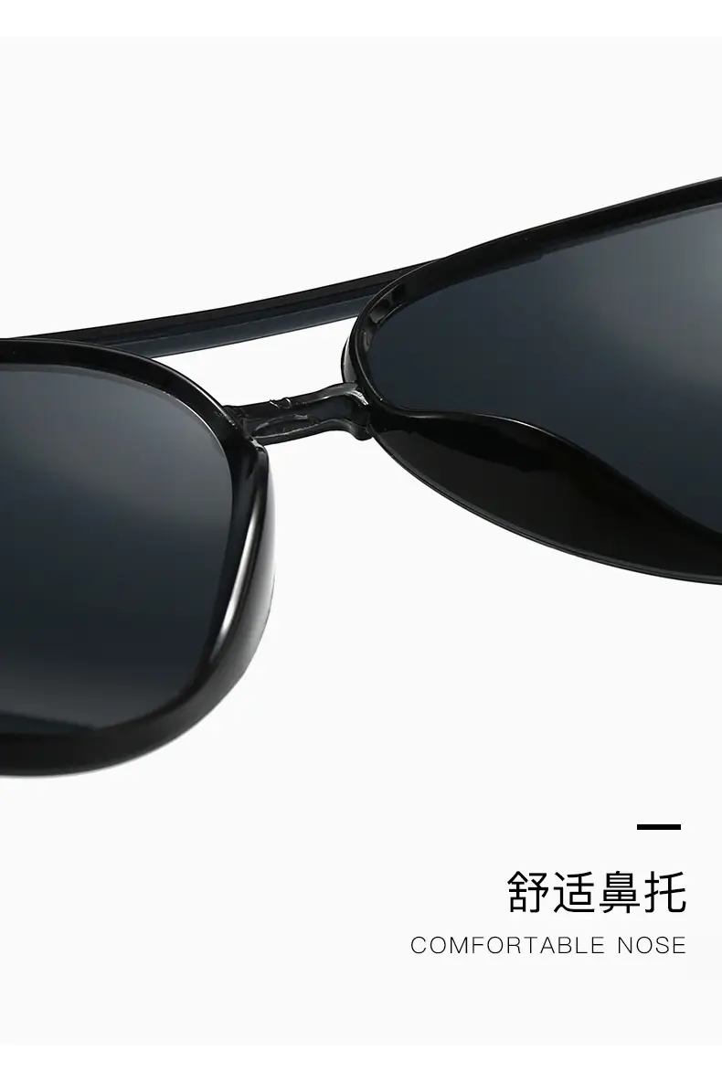 New Pilot Double-Beam Sunglasses European and American Cross-Border Women's High-End Men's Toad Sunglasses Anti-Uv Glasses — feature 7