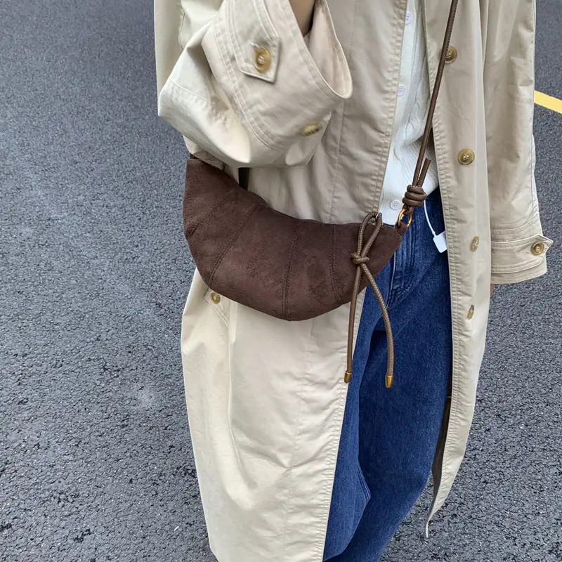 Nude Frosted Satchel Bag for Women 2025 - Image 7