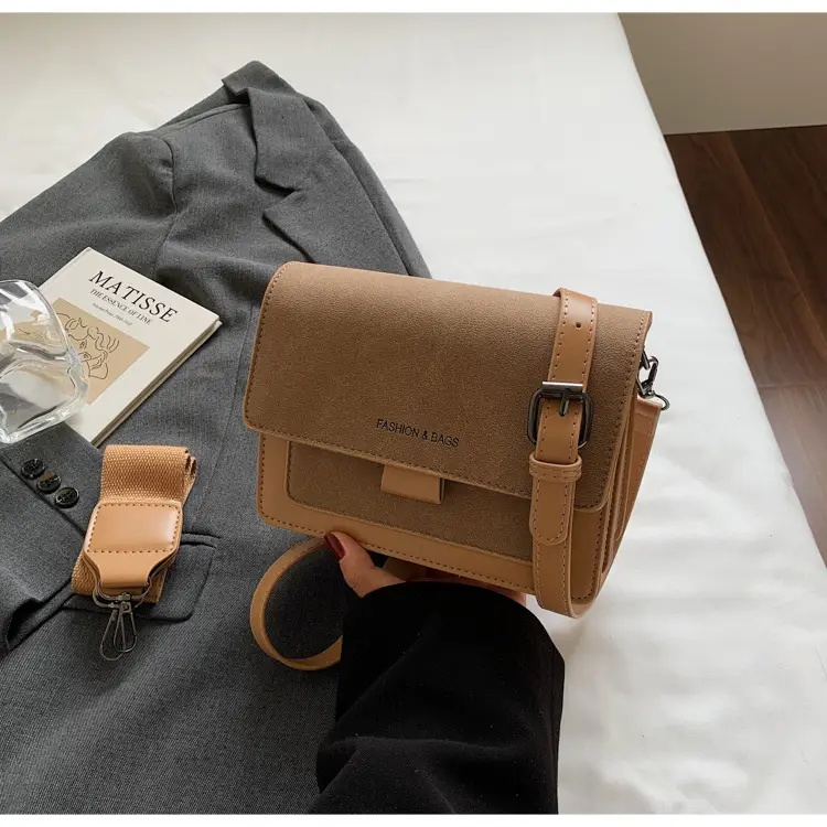 Women's Tan Leather Shoulder Crossbody Bag 2026 — feature 46