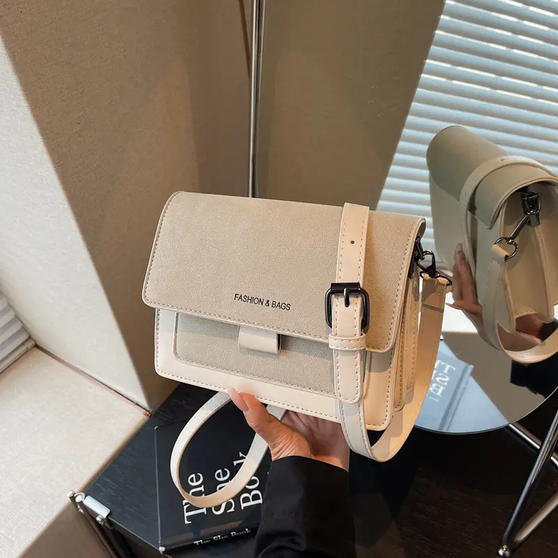 Women's Tan Leather Shoulder Crossbody Bag 2026