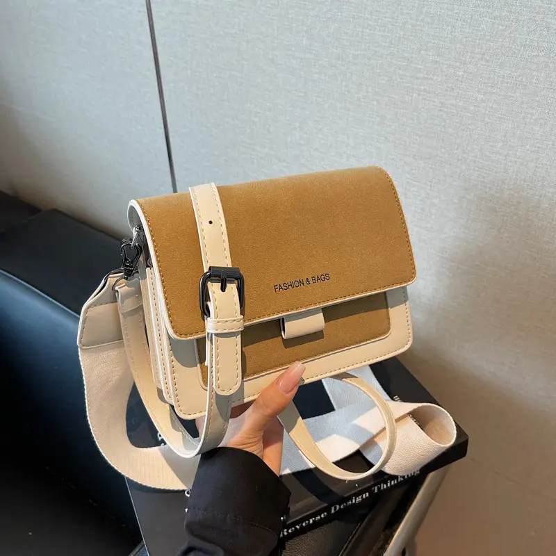 Women's Tan Leather Shoulder Crossbody Bag 2026