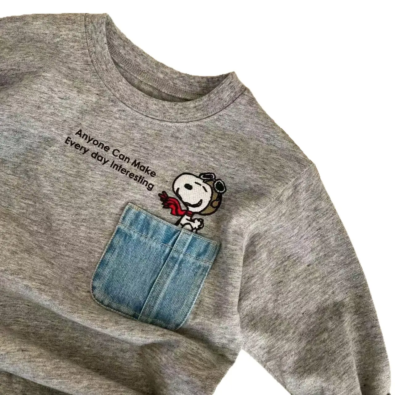 Kids Korean Cartoon T-Shirt Yellow Loose Fit - Image 10