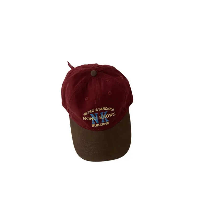 Kids Baseball Cap with NK Embroidery Green Blue - Image 8