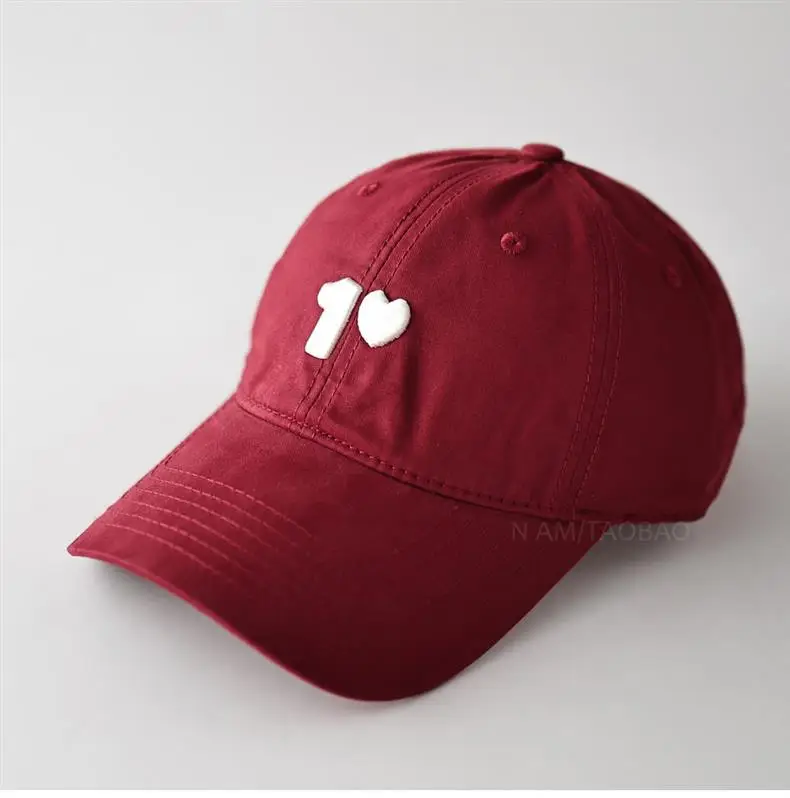 3D Heart Cap Black Unisex Baseball Cap — feature 8