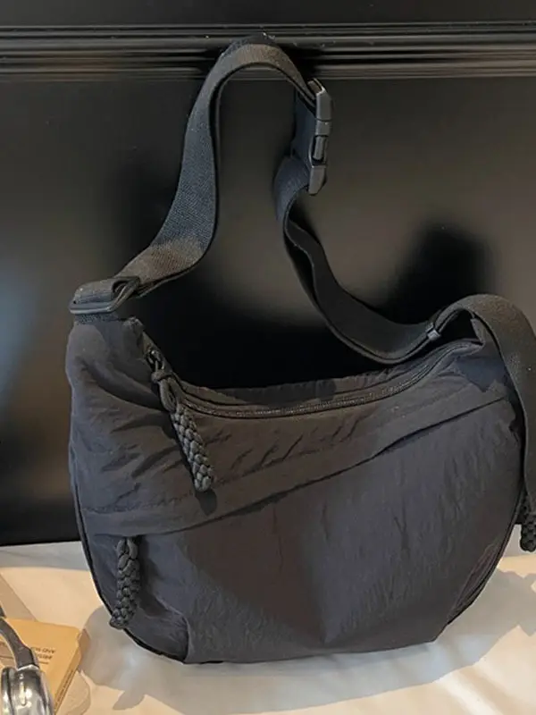 Women Large Capacity Shoulder Bag Black 2026 - Image 6