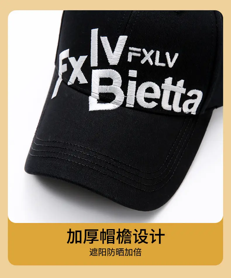 2025 New Women's Bietta Baseball Caps with Hard Bristles — feature 13