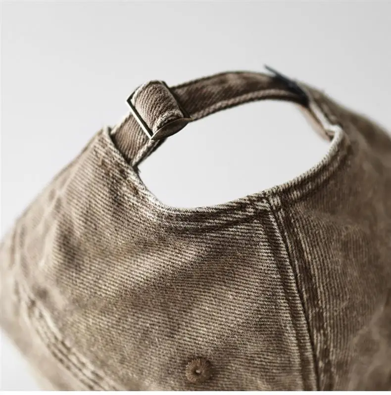 Vintage Distressed Metal C Logo Baseball Cap Unisex Sunshade — feature 14