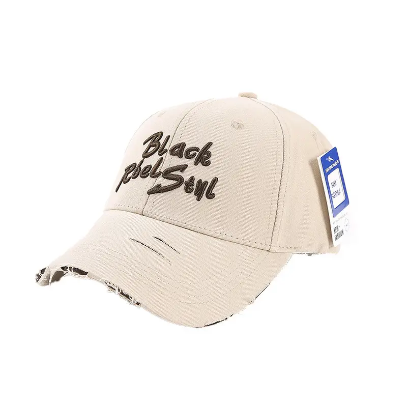 Black Embroidered Women's Cap Spring Autumn Fashion