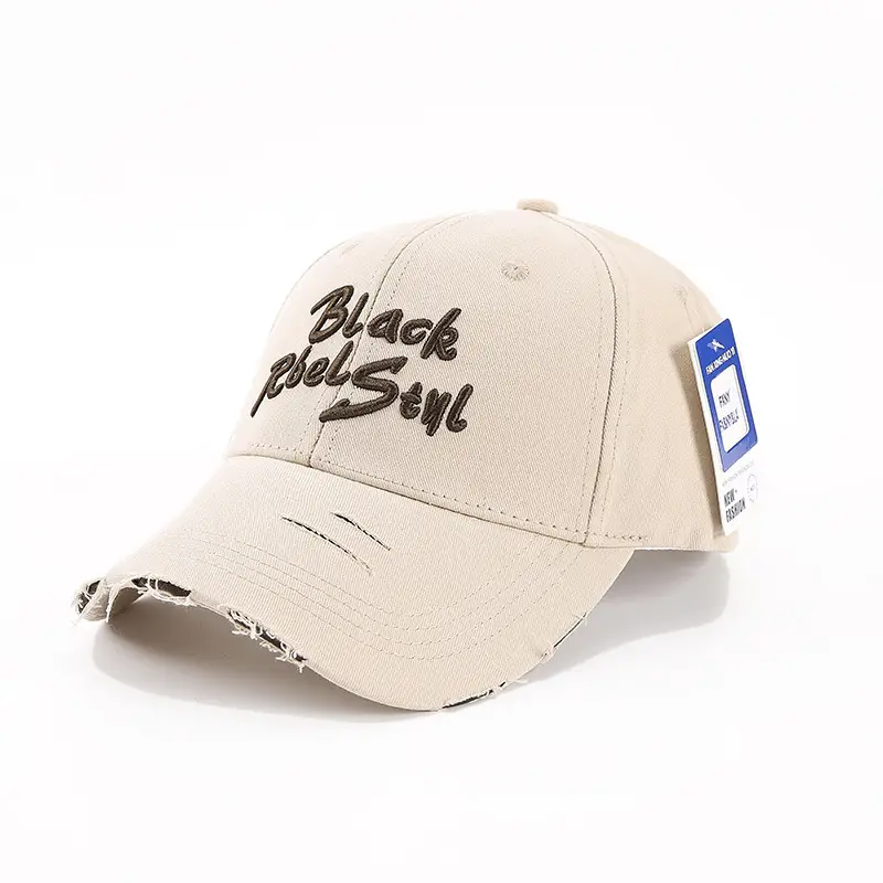 Black Embroidered Women's Cap Spring Autumn Fashion