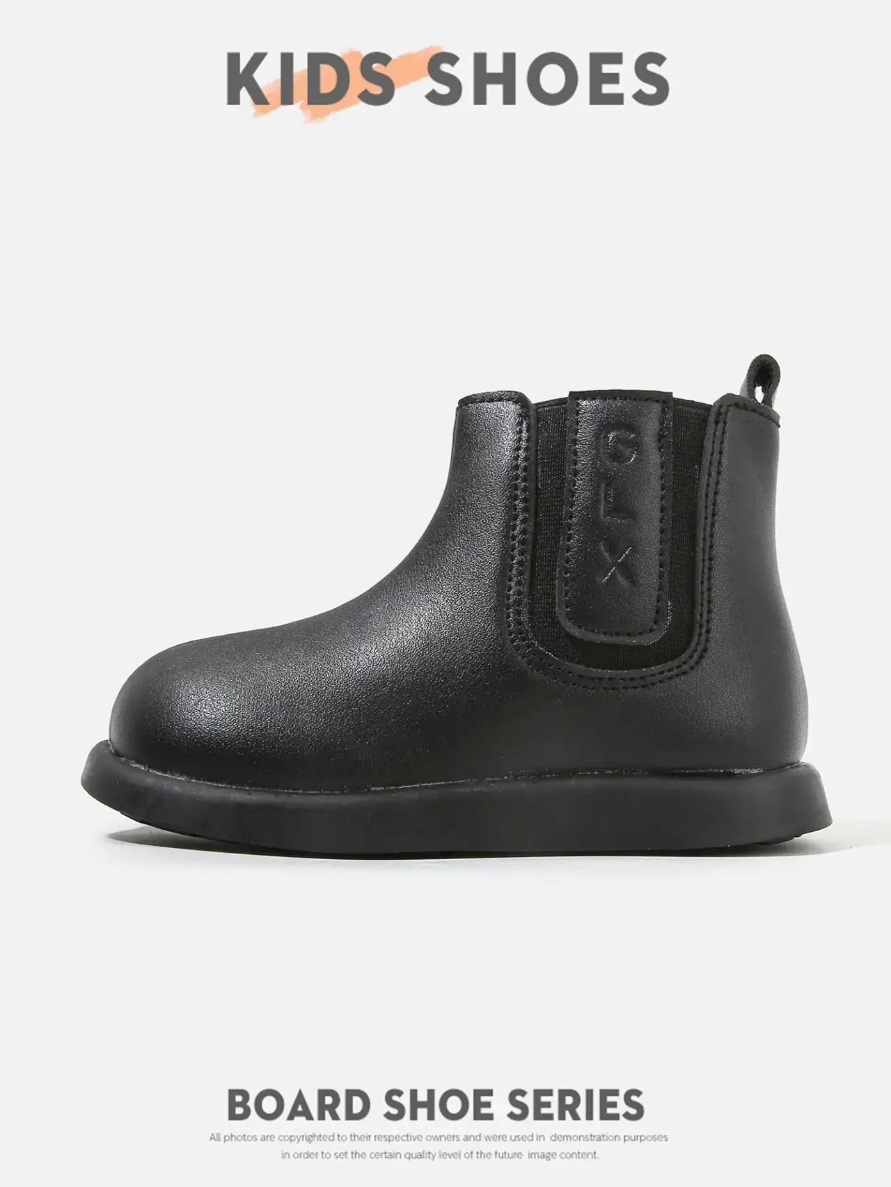 Kids Leather Boots White Small Soft Sole — feature 5