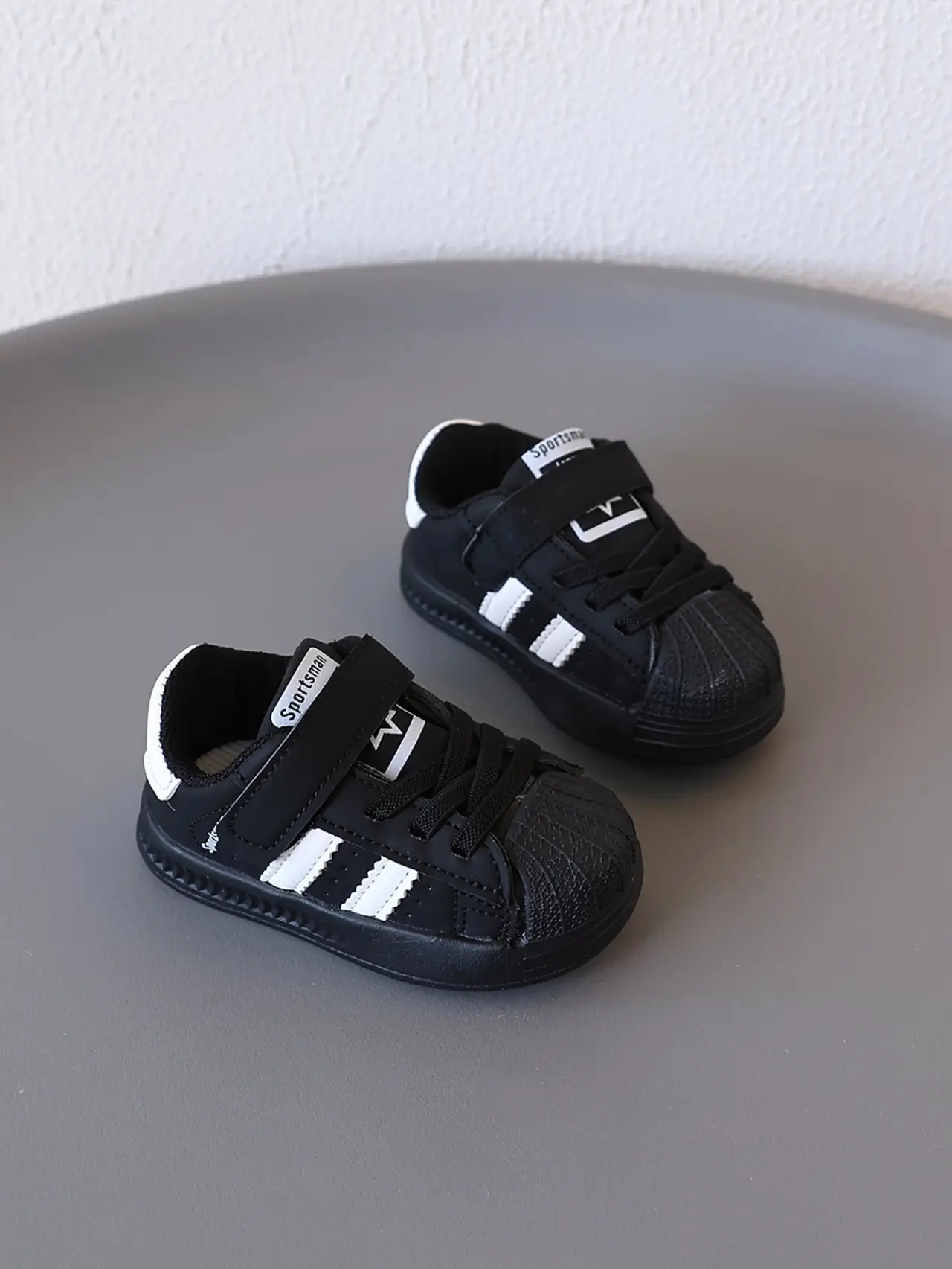 Black Classic Toddler Shoes Lightweight Sports — feature 4