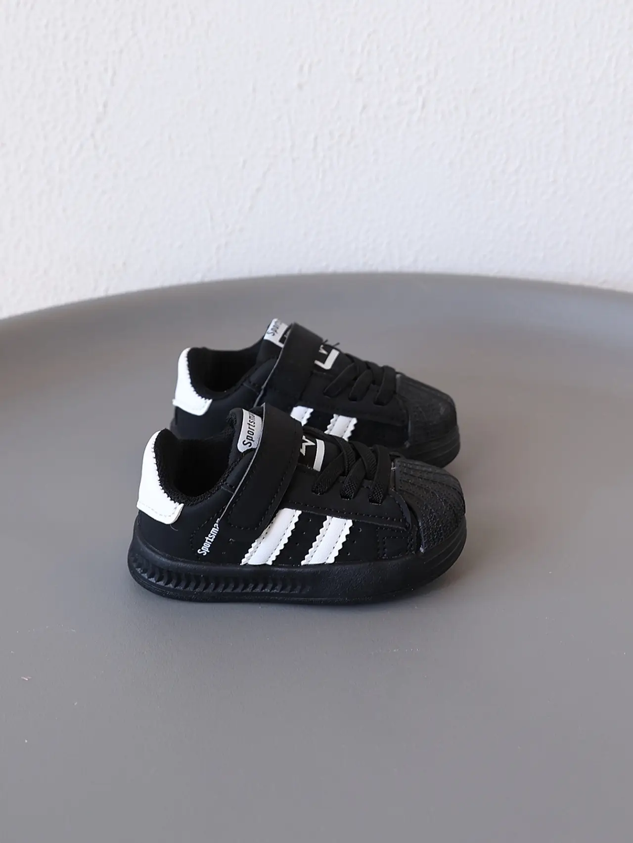 Black Classic Toddler Shoes Lightweight Sports — feature 5