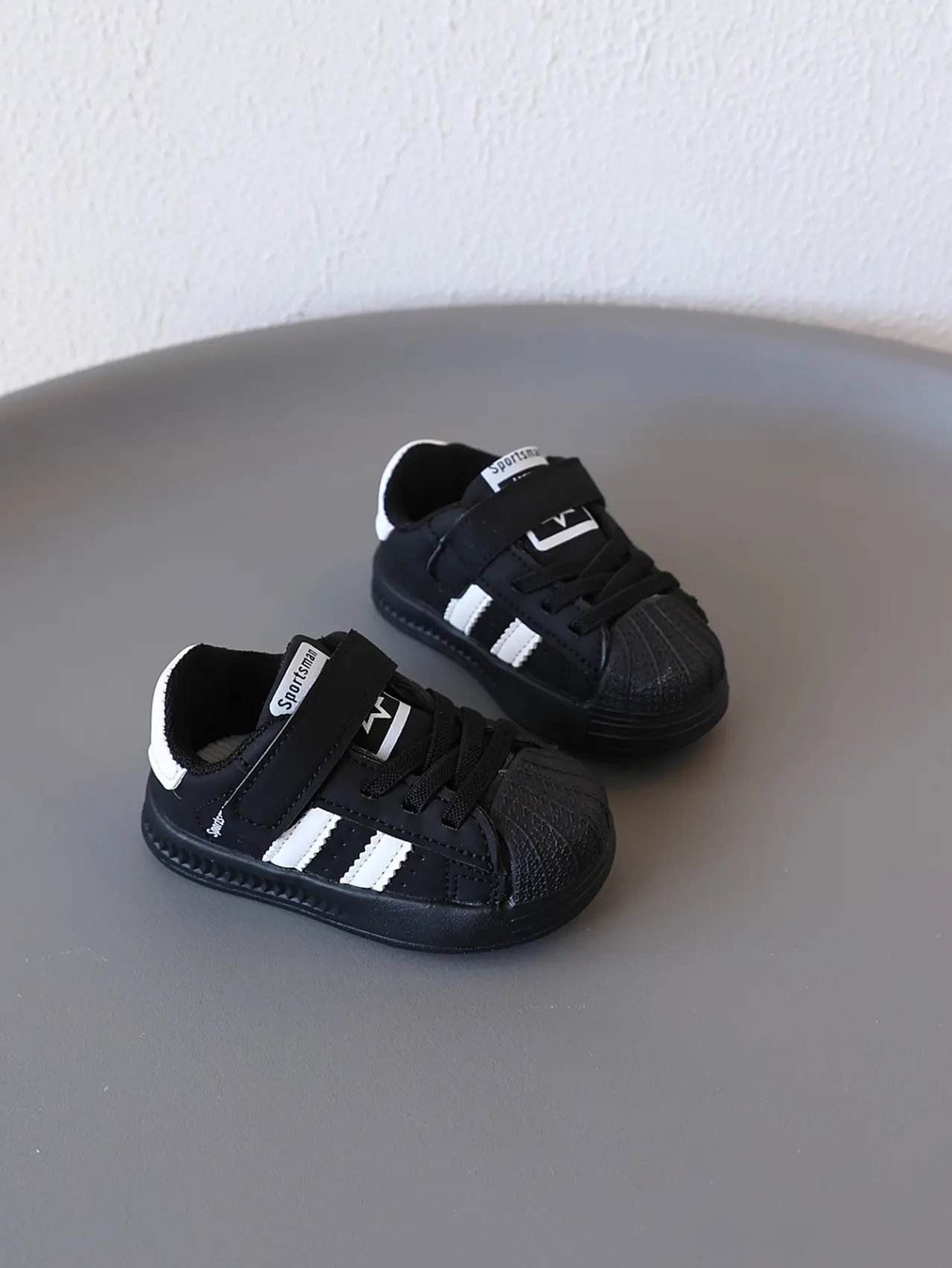 Black Classic Toddler Shoes Lightweight Sports — feature 6