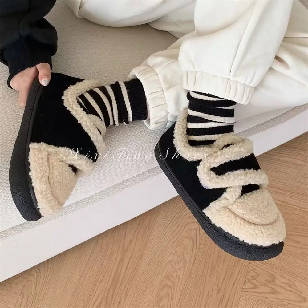 2025 Winter Soft Cotton Snow Boots Black