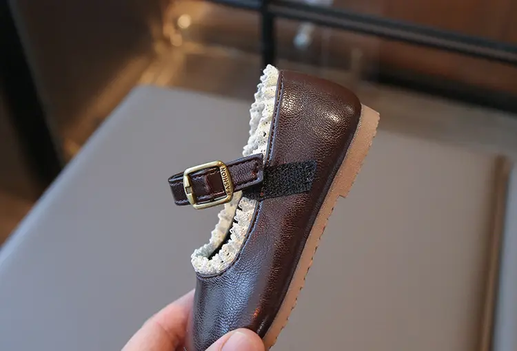 Korean Style Girls Leather Lace Shoes Autumn 2025 — feature 20