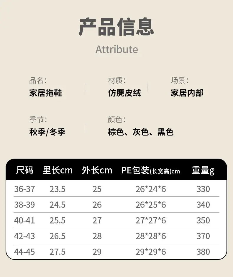 Casual Indoor Cotton Slippers for Couples, Soft-Soled Cotton Shoes for Outdoor Wear, Home Slippers, Thick-Soled Warm Shoes, Fleece-Lined Maternity Slippers — feature 5