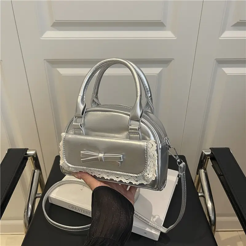 White Lace Crossbody Bag for Women 2025 - Image 7