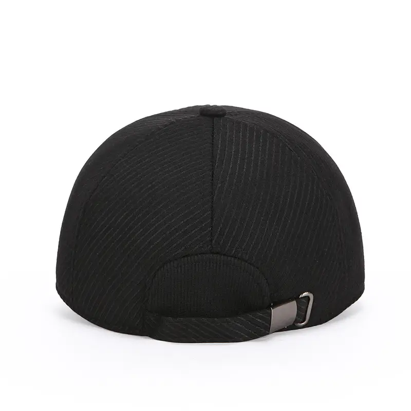 Men's Black Baseball Cap with "SPORT" Logo - Image 7