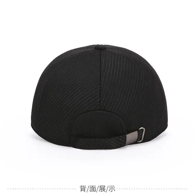 Men's Black Baseball Cap with "SPORT" Logo — feature 8