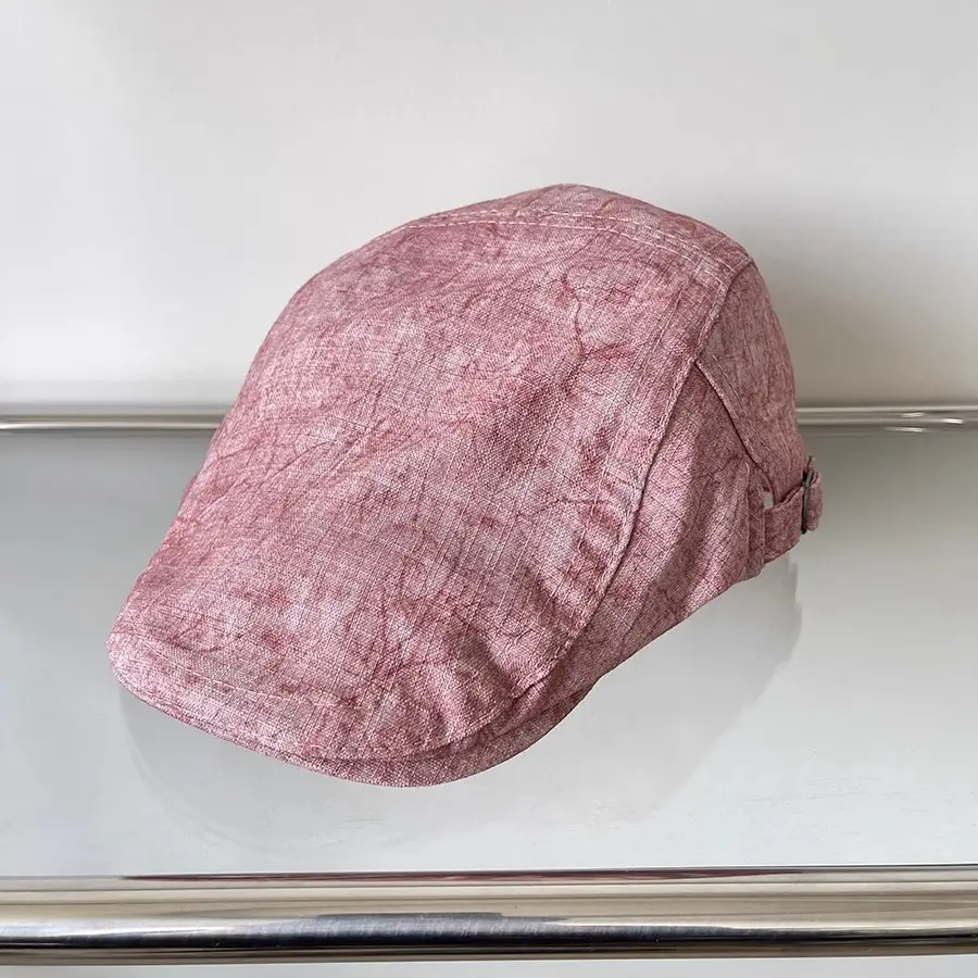 Pink Embroidered Baseball Cap for Girls - Image 6