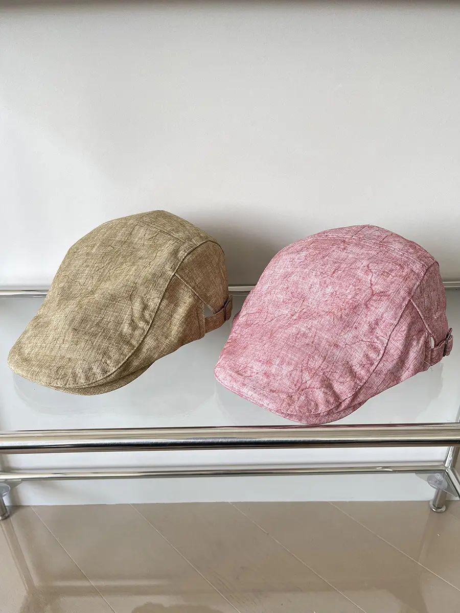 Pink Embroidered Baseball Cap for Girls — feature 1