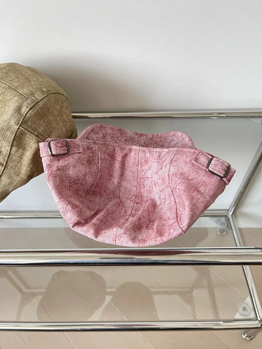Pink Embroidered Baseball Cap for Girls — feature 2