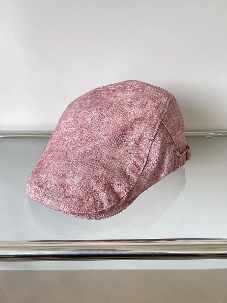 Pink Embroidered Baseball Cap for Girls - Image 2