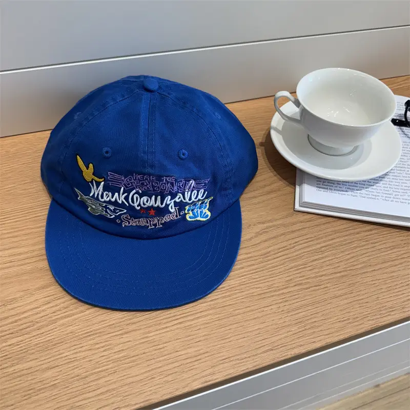 Korean Version Ins Cute Cartoon Embroidered Baseball Cap for Women - Image 7