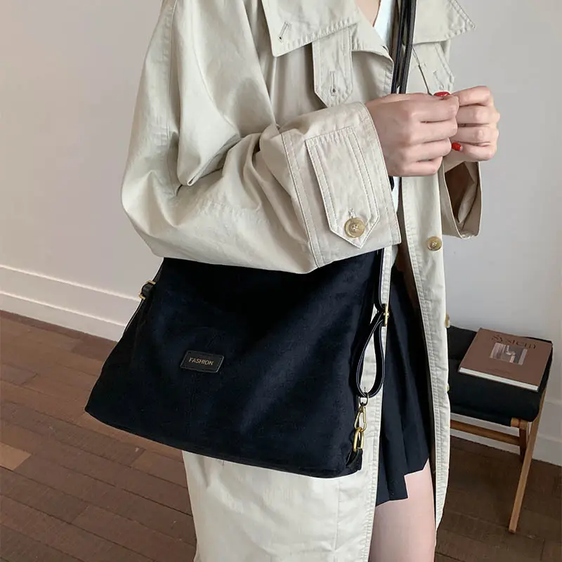 Black Crossbody Bag for Women Large Capacity Casual Versatile — feature 28