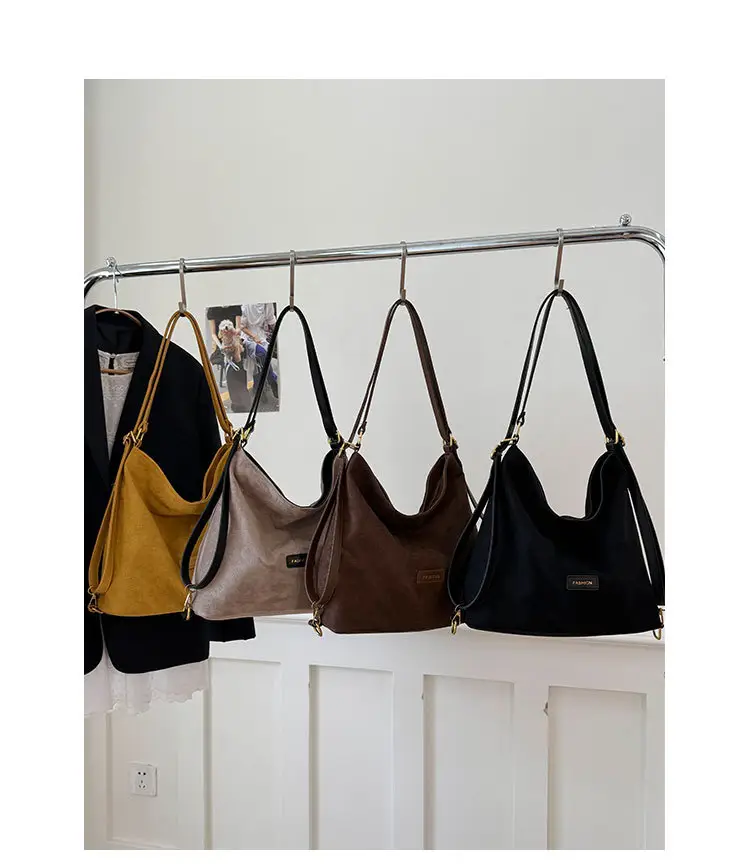 Black Crossbody Bag for Women Large Capacity Casual Versatile — feature 1