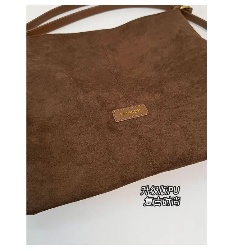 Black Crossbody Bag for Women Large Capacity Casual Versatile — feature 5