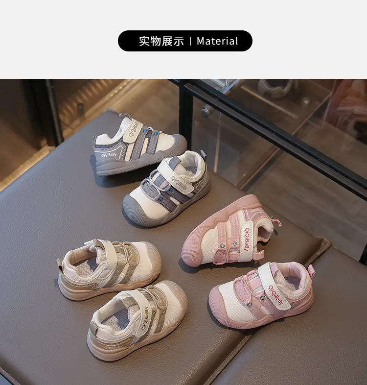 Baby Toddler Shoes for Boys, Spring and Autum Baby Shoes, Soft Sole Non-Slip Shoes for Girls Aged 1 to 3 Years Old, Breathable Functional Shoes for Kidsren — feature 6