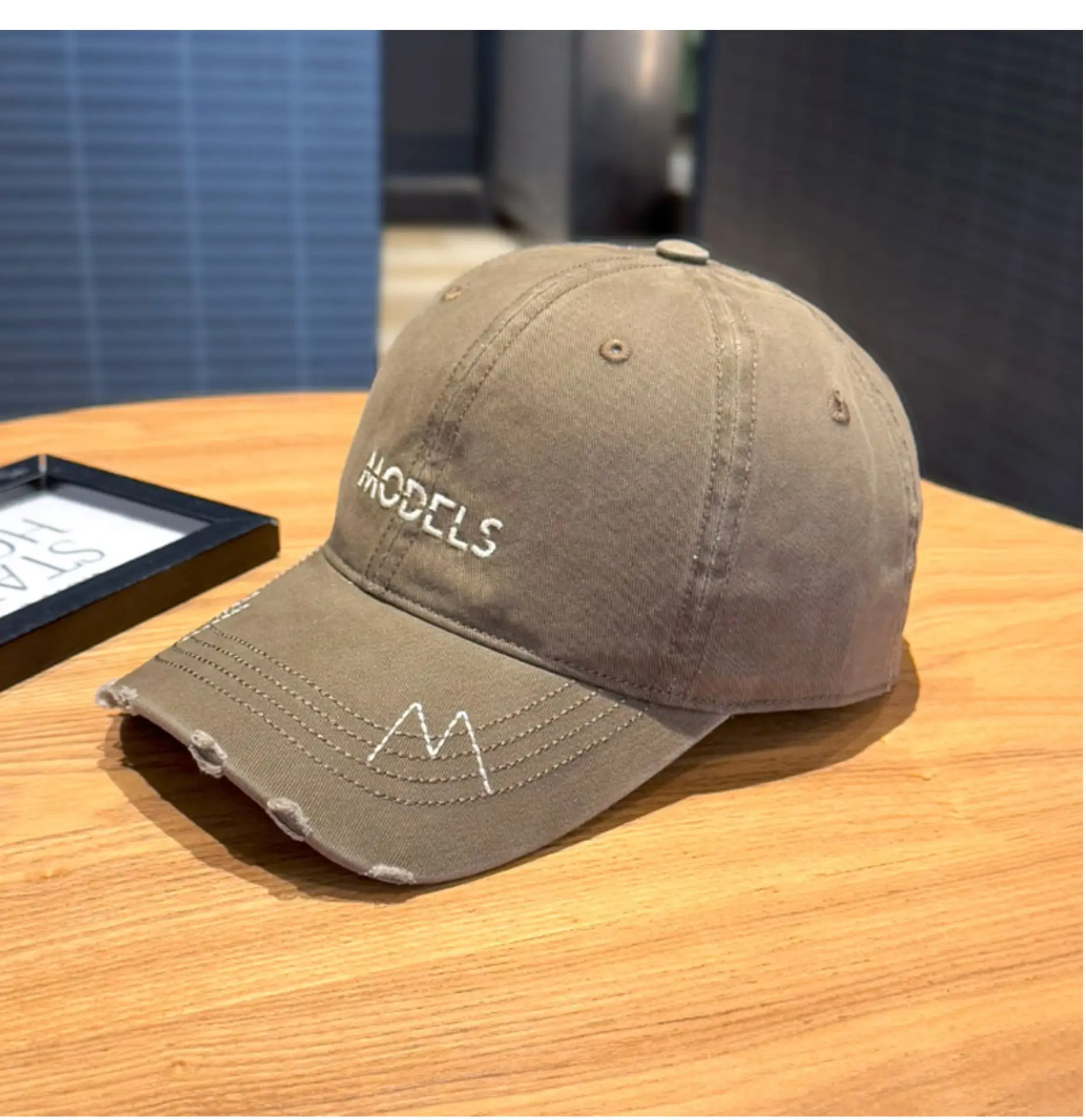 Korean Style Purple Baseball Caps with Embroidered M — feature 15